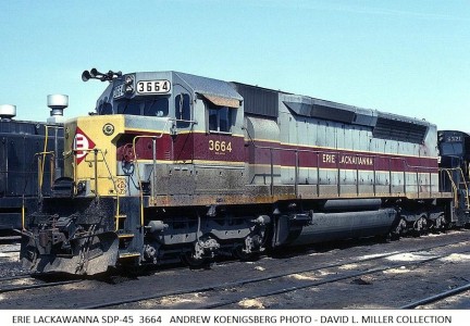 Erie Lackawanna 3664 